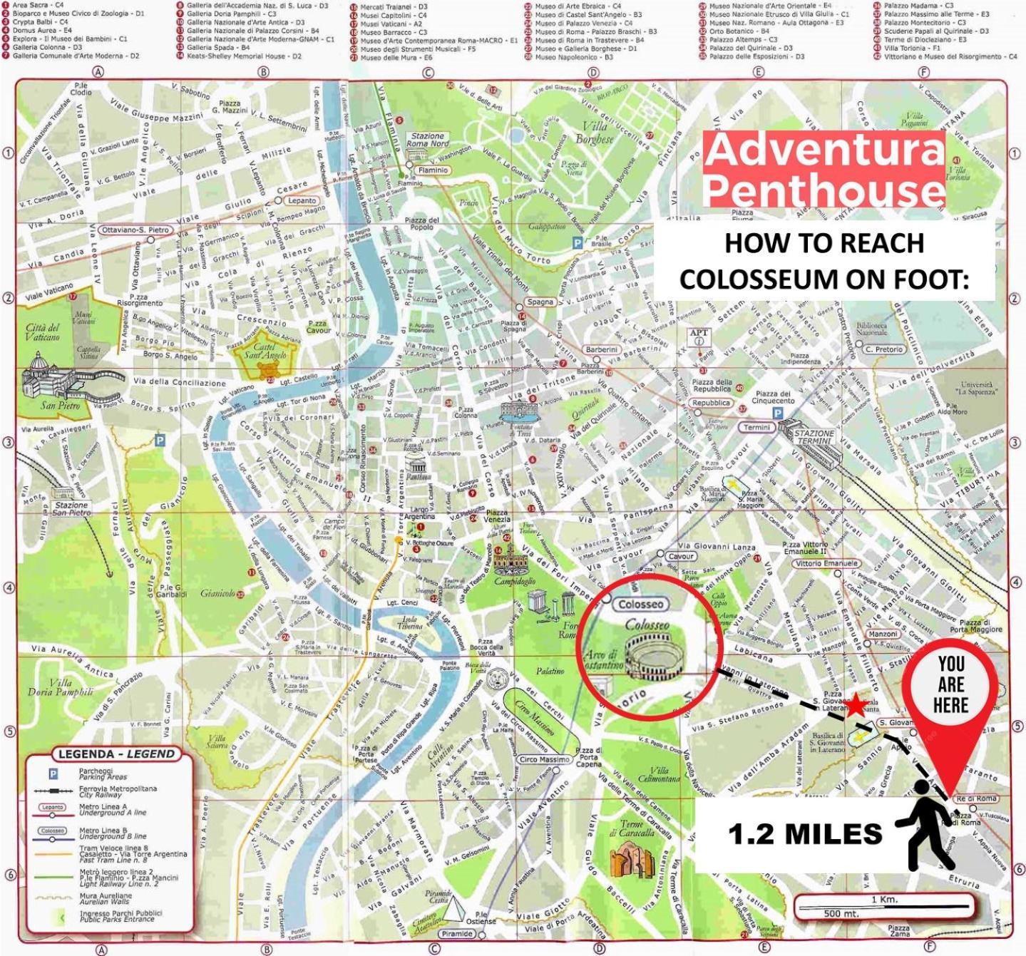 Apartamento Adventura Penthouse Roma